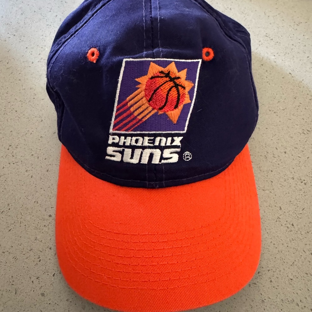 Vintage Phoenix Suns Cap in Navy and Orange